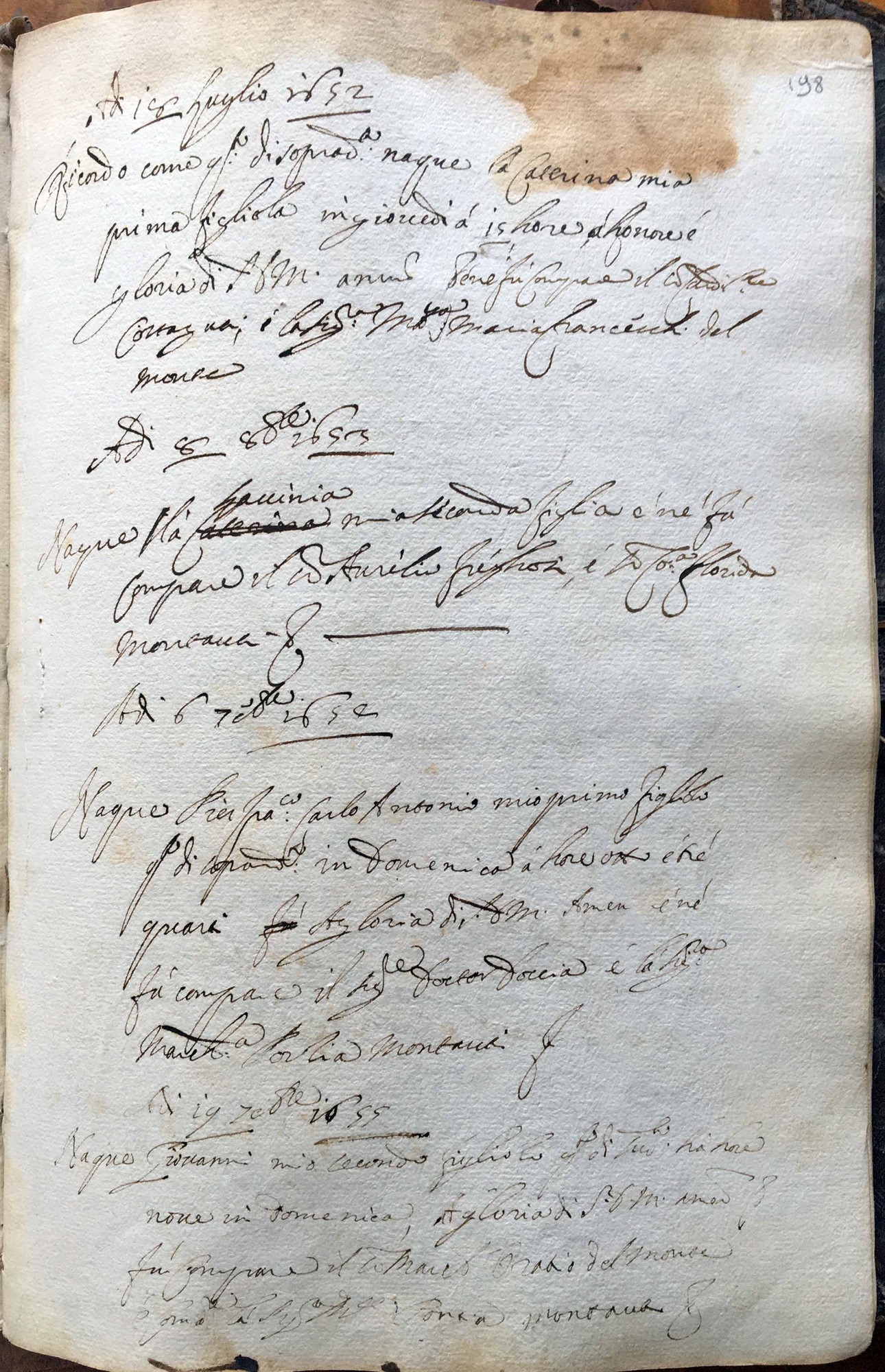 Pirro e Lorenzo di Pierfrancesco Barbolani loro ricordi